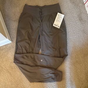 Lululemon Dance Studio Grey Ribbed Joggers- NWT, Size 4